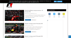 Desktop Screenshot of f1fanklub.pl
